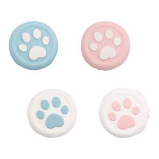 极想PS5手柄猫爪摇杆帽xbox游戏手柄硅胶按键帽nspro精英手柄配件