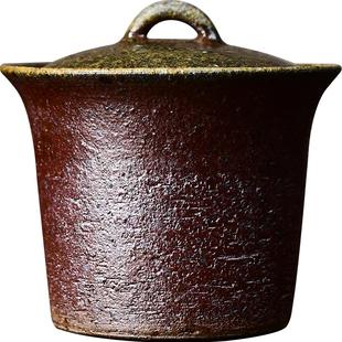 宜兴纯手工紫砂松木柴烧盖碗单个功夫茶具茶杯手工不烫手小容量