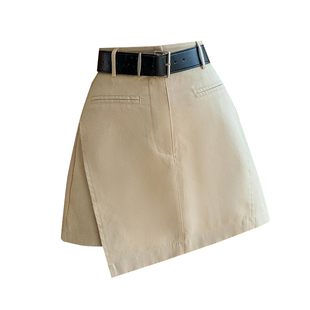 休闲短裤裙女2026春夏季新款工装裤裙高腰阔腿靴裤外穿短裙裤女