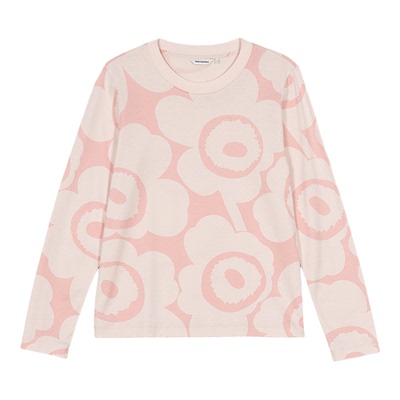 Marimekko【Unikko游霓可印花】T恤26早春新款