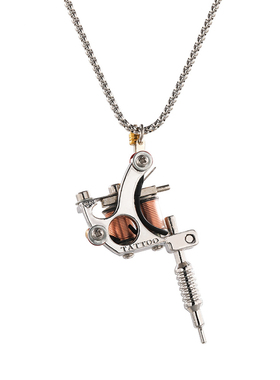 日韩创意个性TATTOO长款项链