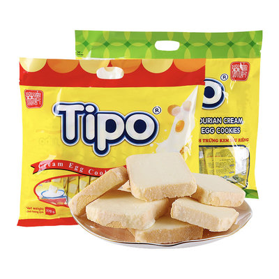 Tipo面包干越南进口网红休闲零食