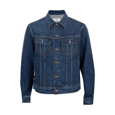 CELINE宽松全棉牛仔外套男士