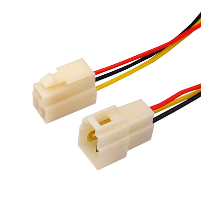 6.3车用连接器线束公母插头 DJ7021-6.3mm彩排连接线2p/3/4/6-15p