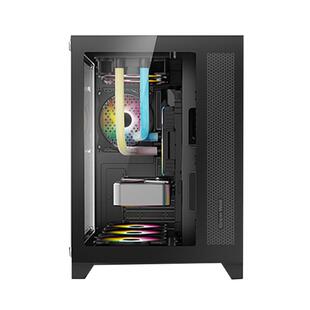 特价长城海王星T7全侧透双面玻璃海景房电脑机箱纯白色ATX360水冷