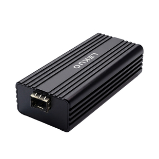 乐扩雷电3转万兆光口网卡 10G光纤网卡 兼容雷电3/4/5/USB4 低功耗 万兆SFP+有线以太网卡DTB3F11