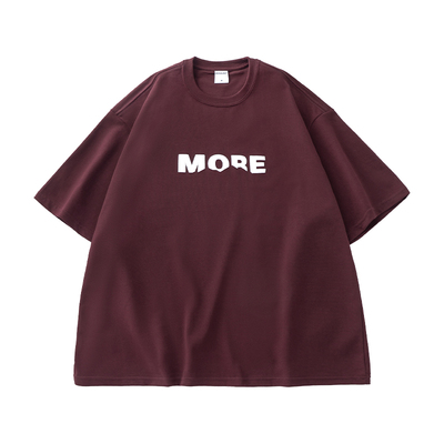 MOSEALAND字母发泡印花短袖