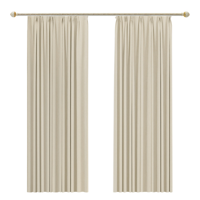 高温定型雪尼尔卧室全屋遮光窗帘