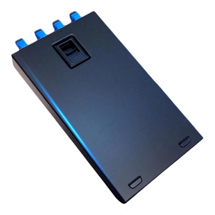 卡扣式迷你4口6口8口12口24口满配光缆终端盒SC/FC/LC/ST熔接盒光缆尾纤盒电信级桌面壁挂式