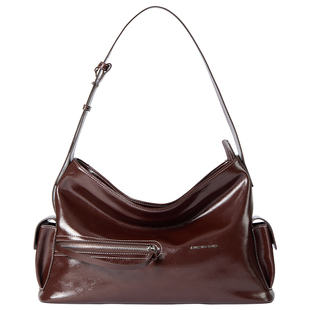 【陈都灵同款】Amazing Song乙颂甜酒方HOBO单肩斜挎包女马鞍包包