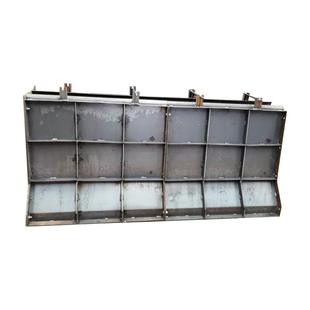 桥梁防护墙钢模具防撞护栏水泥墩路障模具混凝土预制防撞墙隔离模