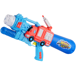 小水枪玩具儿童喷水枪高压漂流泼滋抽拉大容量男孩宝宝呲水枪六一