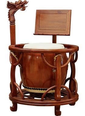 圆通佛具佛堂大鼓鼓架法器用品