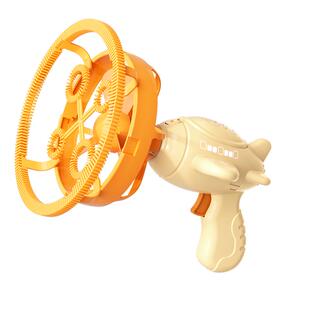 小飞机电动风扇泡泡机恐龙泡中泡儿童手持大号吹泡泡枪棒玩具网红