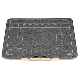 TOI图益拼图支架成人5001000片专用拼图垫板收纳毯分片盒盆盘套装