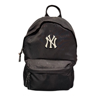 MLB男女情侣简约休闲风大容量钻石老花潮奢运动双肩背包3ABKM025N