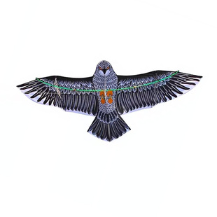 (三提线巨鹰)巨型老鹰风筝大型特大号成人款大人专用高档非伞布