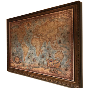 6000片拼图框装裱悬浮画框制作欧式立体拼图框架大型画框定制挂墙