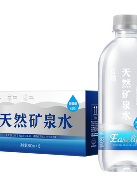 宜简天然矿泉水380ml*15瓶