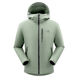 【雪豹P棉160G】拓路者Primaloft金标棉服男冬季外套连帽保暖女