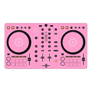 DDJ-FLX4贴膜一体机flx4控制器打碟机ddjflx4贴纸白色粉红色可选