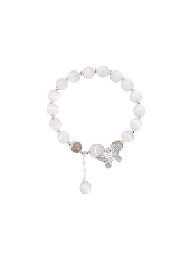 新中式蝴蝶猫眼石手链女轻奢