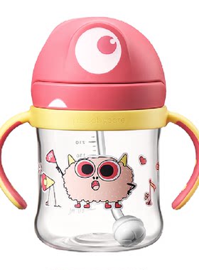 babycare大眼精灵设计儿童学饮杯