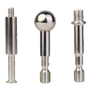 话筒麦克风悬臂支架配件转换头3/8转接头1/4螺丝圆球头转金属条