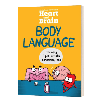 英文原版 Heart and Brain Body Language An Awkward Yeti Collection 我身体里的恶作剧 天生不动派 英文版 进口英语原版书籍