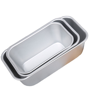 小吐司面包模具水果条阳极长方形不粘固底吐司盒烘焙烤土司蛋糕模