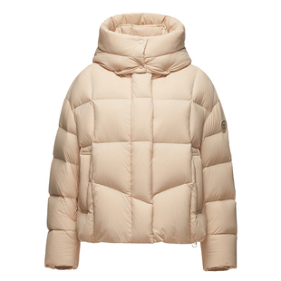 【周也明星同款】坦博尔25新款冬季羽绒服女蓬松短款抗寒面包外套