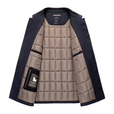 老爷车中老年棉服男加厚保暖外套