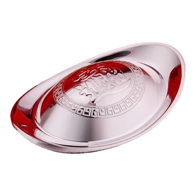 999足银元宝金言白银送礼摆件