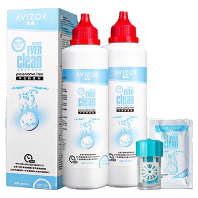 AVIZOR优卓优可伶双氧水护理液RGP硬性隐形眼镜角膜接触塑性OK镜
