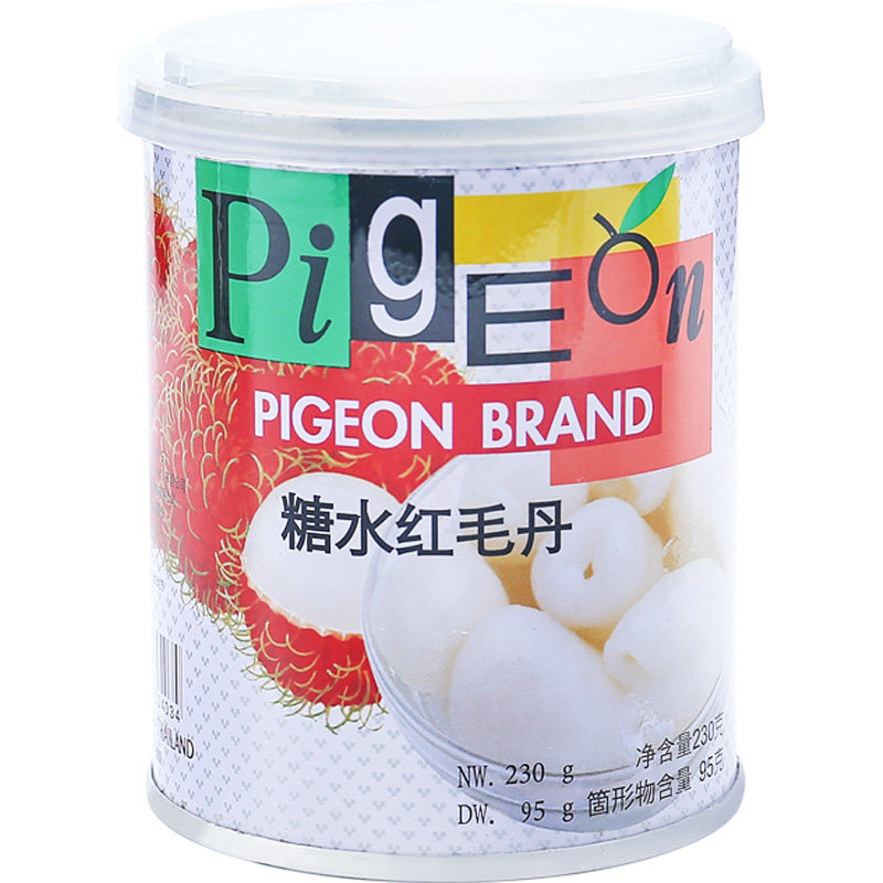 泰国即食糖水红毛丹罐头