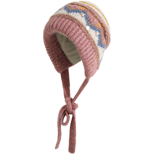 卡蒙帽子围巾套装新年礼物送女生针织帽毛线帽保暖护耳帽手套冬季