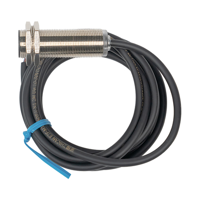 IP68防水接近开关M8M12M18M30三线24V无衰减金属传感器NPN常开PNP