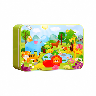 100片儿童故事拼图立体男生3到6岁以上小女孩6到12岁礼物益智玩具