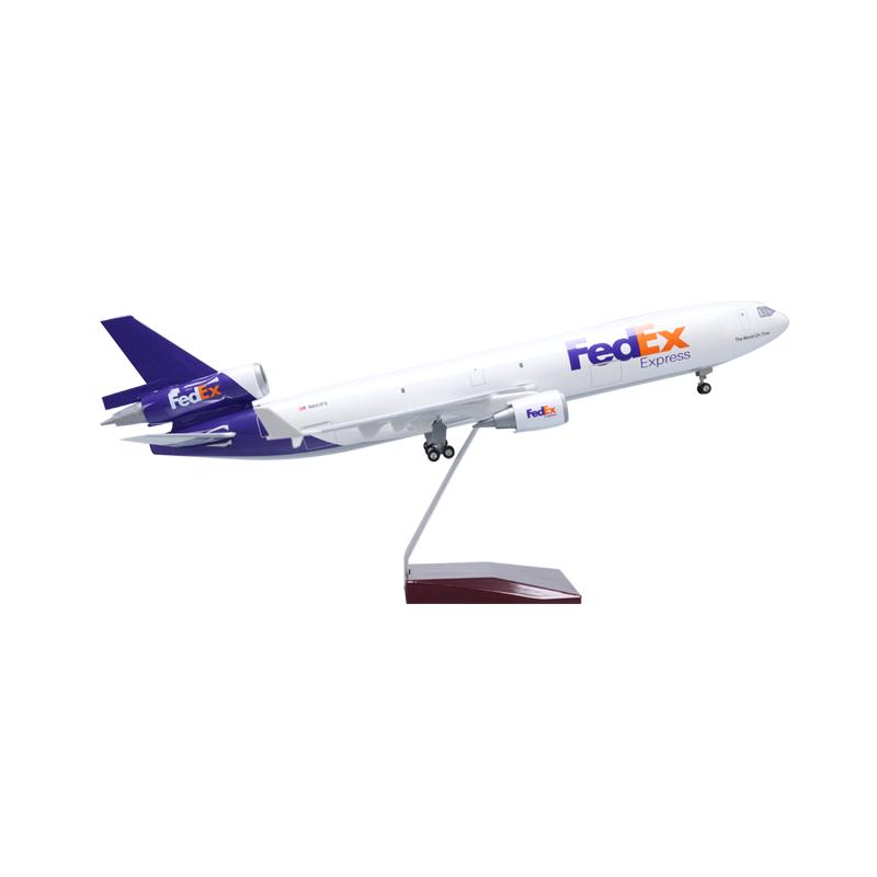 47cm联邦快递MD11飞机模型