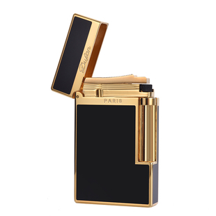 法国都梵朗声充气打火机钢音黄铜侧滑轮高档品牌可刻字定制送男友
