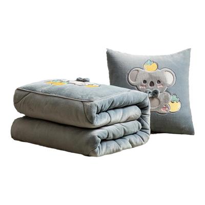 A类母婴级高档加厚抱枕被子两用