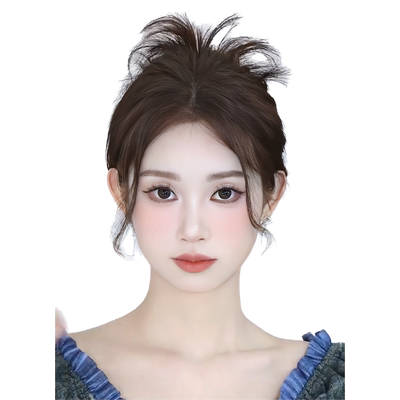 甜酷辣妹鸡毛毽子头鞠式甜心