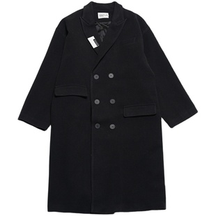 STILLYOU原创超有气场显瘦茧形毛呢大衣女长款呢外套2026冬春新