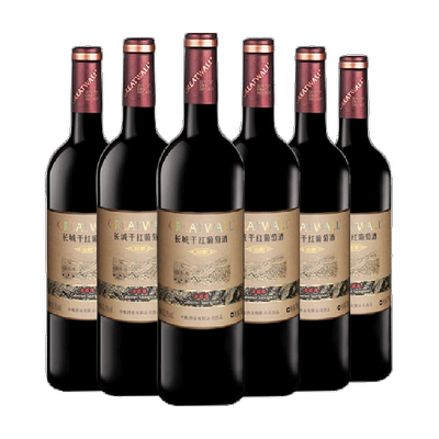 长城葡萄酒赤霞珠750mlx6瓶整箱