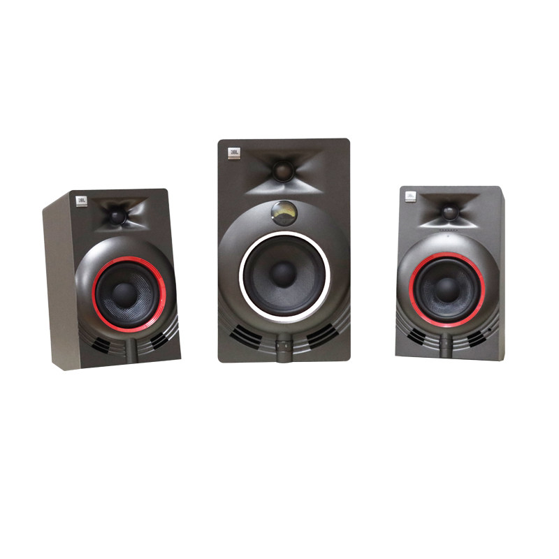 JBL书架式桌面录音棚HIFI音箱响