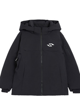 suntomorrow儿童羽绒服2025冬装新款男女童加厚保暖连帽休闲外套