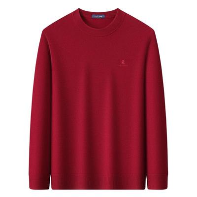 梦特娇山羊绒舒适保暖男士羊绒衫