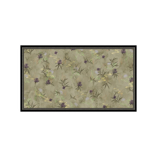 浴室地垫防滑防摔复古卫生间硅藻泥吸水垫洗手间厕所脚垫卫浴地毯