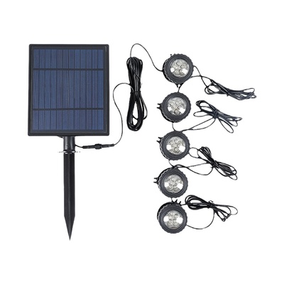 新款太阳能水底氛围灯鱼池景观灯