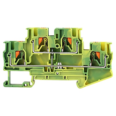 蓝波LBU-PT直插式快速端子 接线端子导轨安装V0阻燃灵活组合